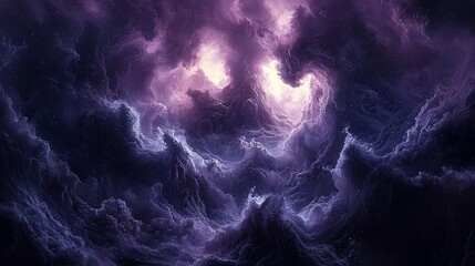 Fototapeta premium Abstract cosmic nebula