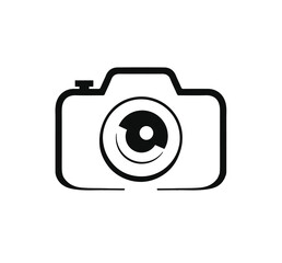 Modern Camera Logo Vector Design for Photography, Studio Branding, Media, and Creative Visual Identity Symbol Illustration