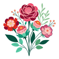 Charming Carolus Flower Arrangement Illustration