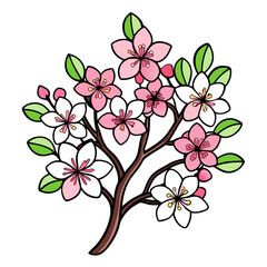  Charming Cherry Blossom Bouquet Art