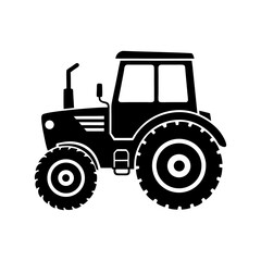 Tractor Silhouette vector illustration