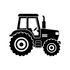 Tractor Silhouette vector illustration