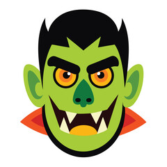 Halloween masks isolated on white