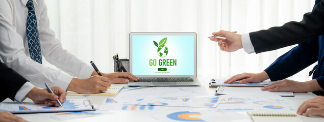 Green business transformation for brisk corporate business to thank green marketing strategy