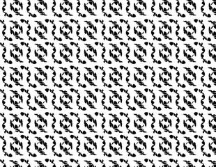 Monochrome Circle Pattern Featuring Small Repetitive Designs