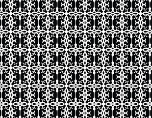 Fototapeta premium Detailed Black and White Pattern Featuring Small Repetitive Circles
