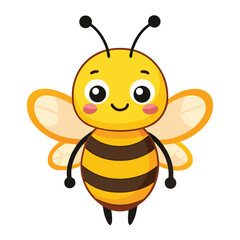 Desktop monitor vector in black outline style on white background