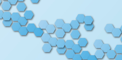 Abstract geometric water color hexagon background. vector. geometric pattern with gradient seamless texture background.