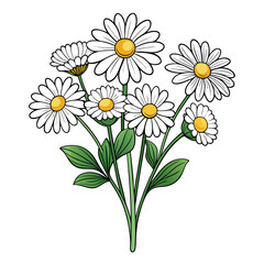  Stylish Oxeye Daisy Flower Bouquet