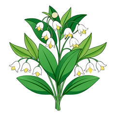  Artistic Solomon's Seal Bouquet with Unique Style