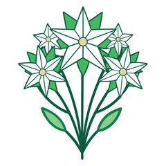  Vibrant Star of Bethlehem Flower Design