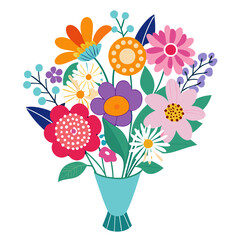  Vibrant Summer Bash Bouquet for Celebrations