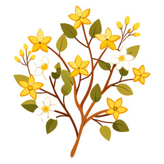  Charming Winter Jasmine Bouquet Flower Design