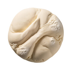 Fresh Artisan Dough Ball for Baking Bread and Pizza at Home on transparent background