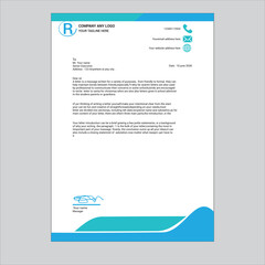 corporate letterhead design