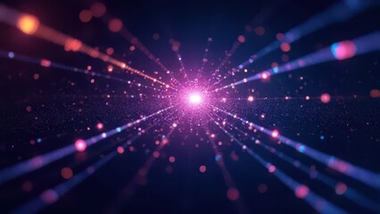 Fototapeta premium Exploring photon security in laboratory quantum cryptography protocols