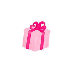 pink gift box