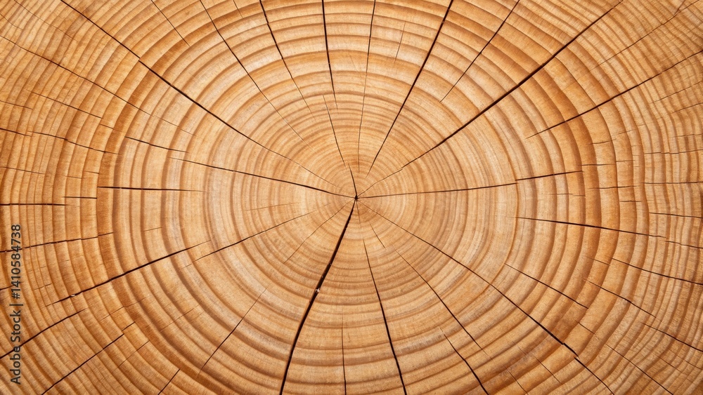 Aufkleber a detailed shot of the crosssection of transparent wood highlighting its layered composition and the