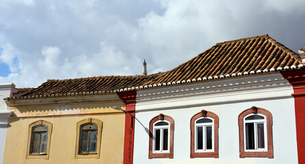 the historic center of sao bartolomeu de messines algarve portugal