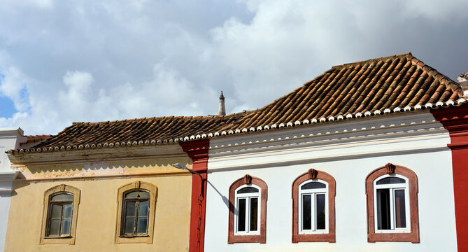 the historic center of sao bartolomeu de messines algarve portugal