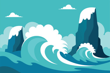 vector illustration of an abstract background