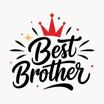 Naklejki Best Brother 
