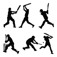 Dynamic Sports & Fitness Silhouettes for Active Lifestyle