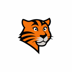 tiger head vector