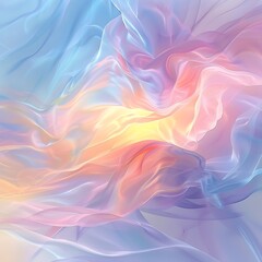 Obraz premium Elegant Abstract Fluid Designs in Soft Hues and Bold Gradients: A Modern Visual Collection