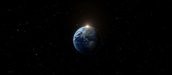 Fototapeta premium planet earth in space