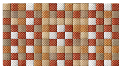 Geometric Fabric Weave Texture on Transparent Background PNG, Seamless Vector Overlay, Abstract Pattern, Modern Textile Design, Grid, Lattice, Chevron