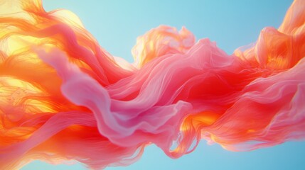 Fototapeta premium Abstract Flowing Fabric