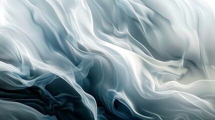 Obraz premium Elegant Abstract Fluid Designs in Soft Hues and Bold Gradients: A Modern Visual Collection