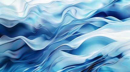 Obraz premium Elegant Abstract Fluid Designs in Soft Hues and Bold Gradients: A Modern Visual Collection