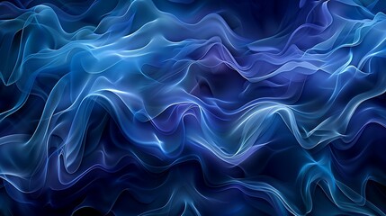 Obraz premium Elegant Abstract Fluid Designs in Soft Hues and Bold Gradients: A Modern Visual Collection