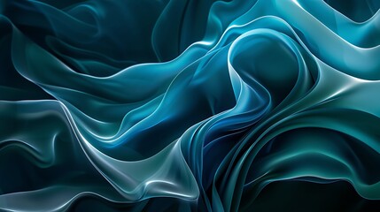 Obraz premium Elegant Abstract Fluid Designs in Soft Hues and Bold Gradients: A Modern Visual Collection
