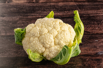 Fresh cauliflower cabbage for cooking