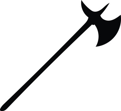 bardiche pole axe silhouette