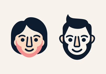 Obraz premium Global Day of Parents Solid Color Vector - Family Bonding and Love, Simple and Heartfelt Illustration for Celebrating Parenting, Family Moments, and Unconditional Love. Perfect for Stock Designs.