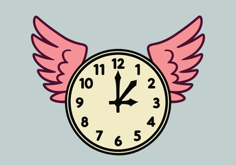 Leave The Office Early Day - Vector Design of Happy Employee Unwinding with Family, Yoga, and Outdoor Fun