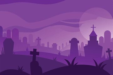 Fototapeta premium vector illustration of a city