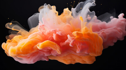 A burning match on a black backdrop releases a wisp of white smoke, an abstract dance against the dark