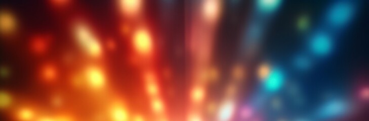 abstract background with colorful lights