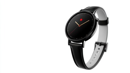 Elegant Minimalist Watch with Black Leather Strap and Modern Design for Fashion and Style Enthu