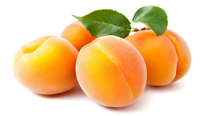 A bunch of frozen peaches are piled on top of each other