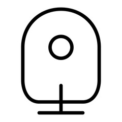 Space Capsule Line Icon