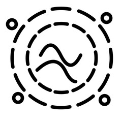 Space Portal Line Icon