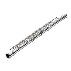 Fototapeta premium Flute isolated on transparent background.