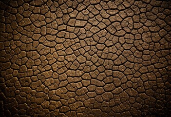 A close up of a wall covered in gold.