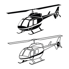 Vehicles and Transport Silhouette Vector